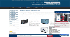 Desktop Screenshot of generatorsetchina.fr
