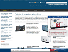 Tablet Screenshot of generatorsetchina.fr